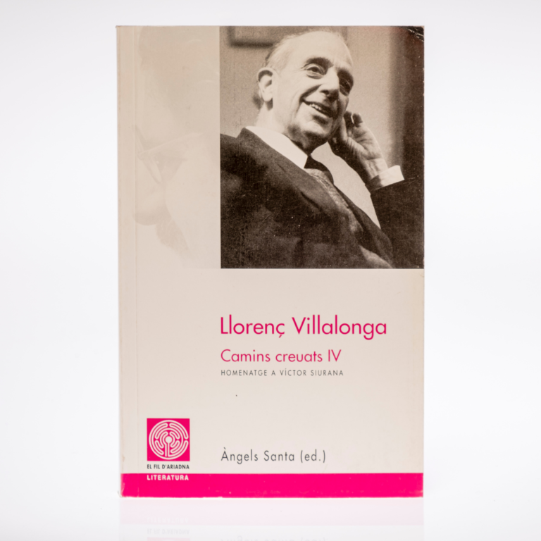 Llibre: "Camins creuats IV. Homenatge a Víctor Siurana"