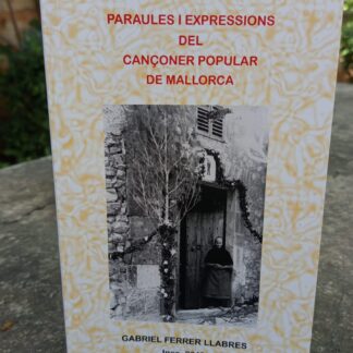 Llibre: "Paraules i expressions del cançoner popular de Mallorca"