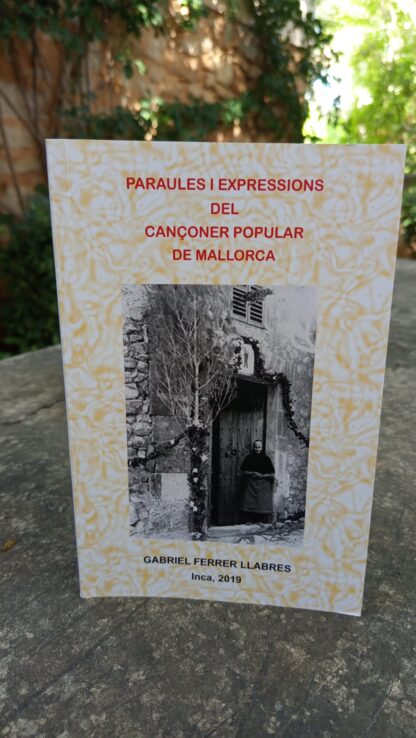 Llibre: "Paraules i expressions del cançoner popular de Mallorca"