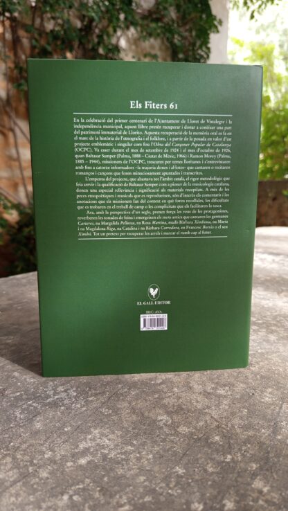 L'obra del cançoner popular de Catalunya a Llorito (Mallorca) 1924-1926. Els protagonistes i les seves veus. Andreu Ramis Puig-Gros - Imatge 2